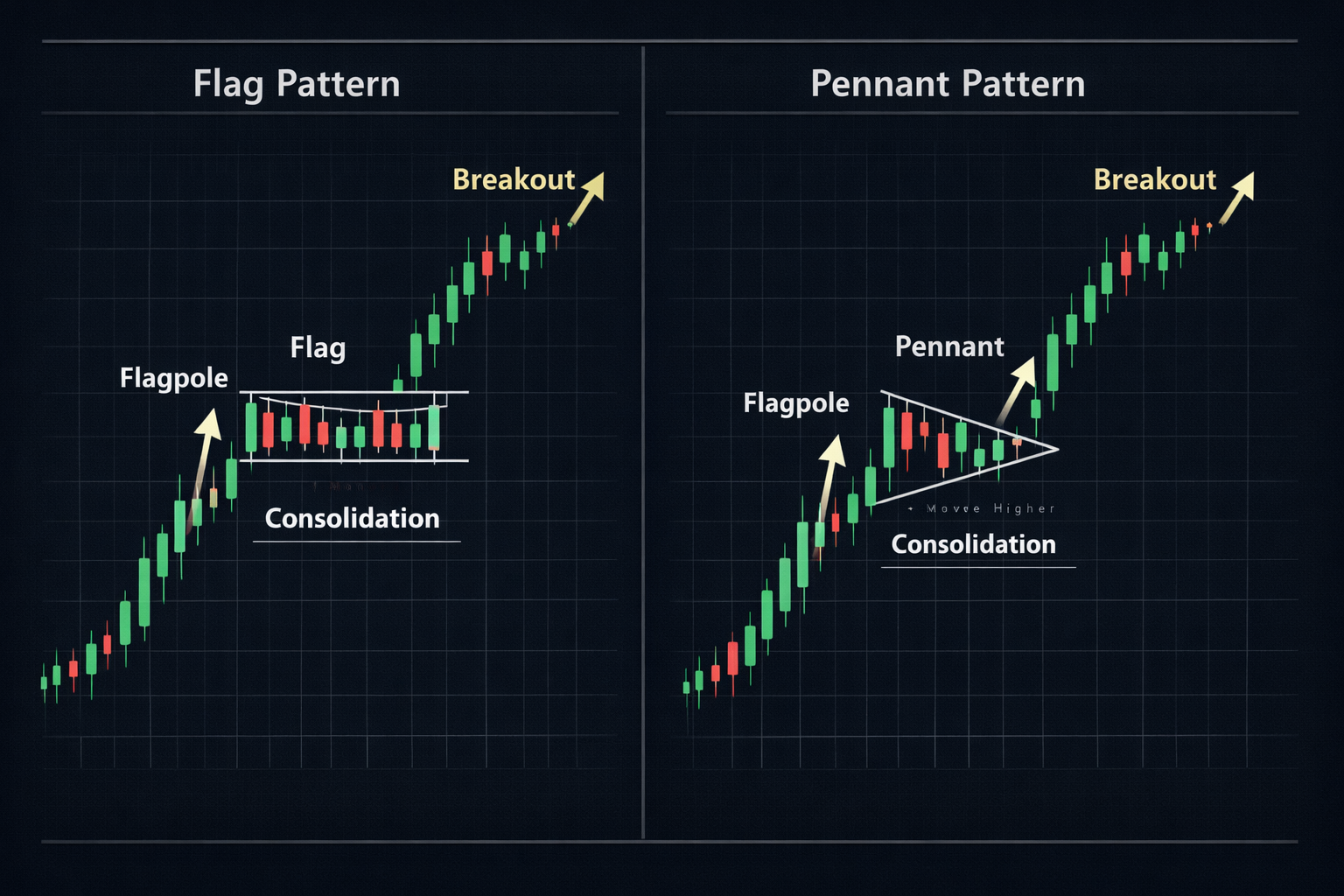 Flag and Pennant Breakouts