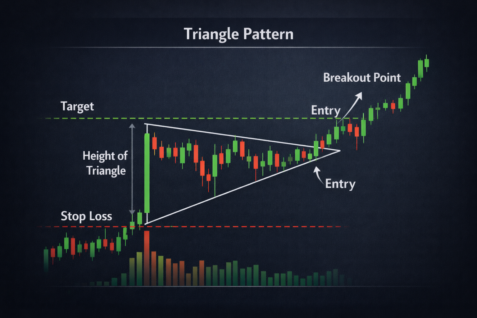Triangle Pattern Breakout