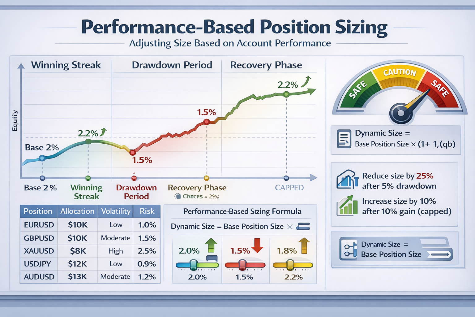 Dynamic Position Sizing Based on Performance