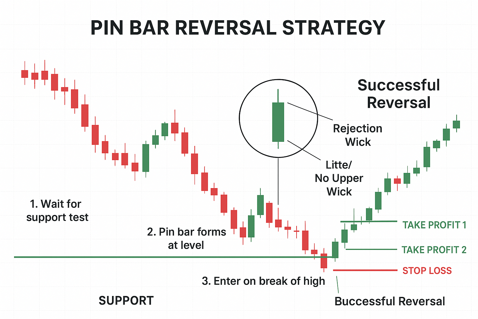 Pin Bar Reversal Trading Strategy