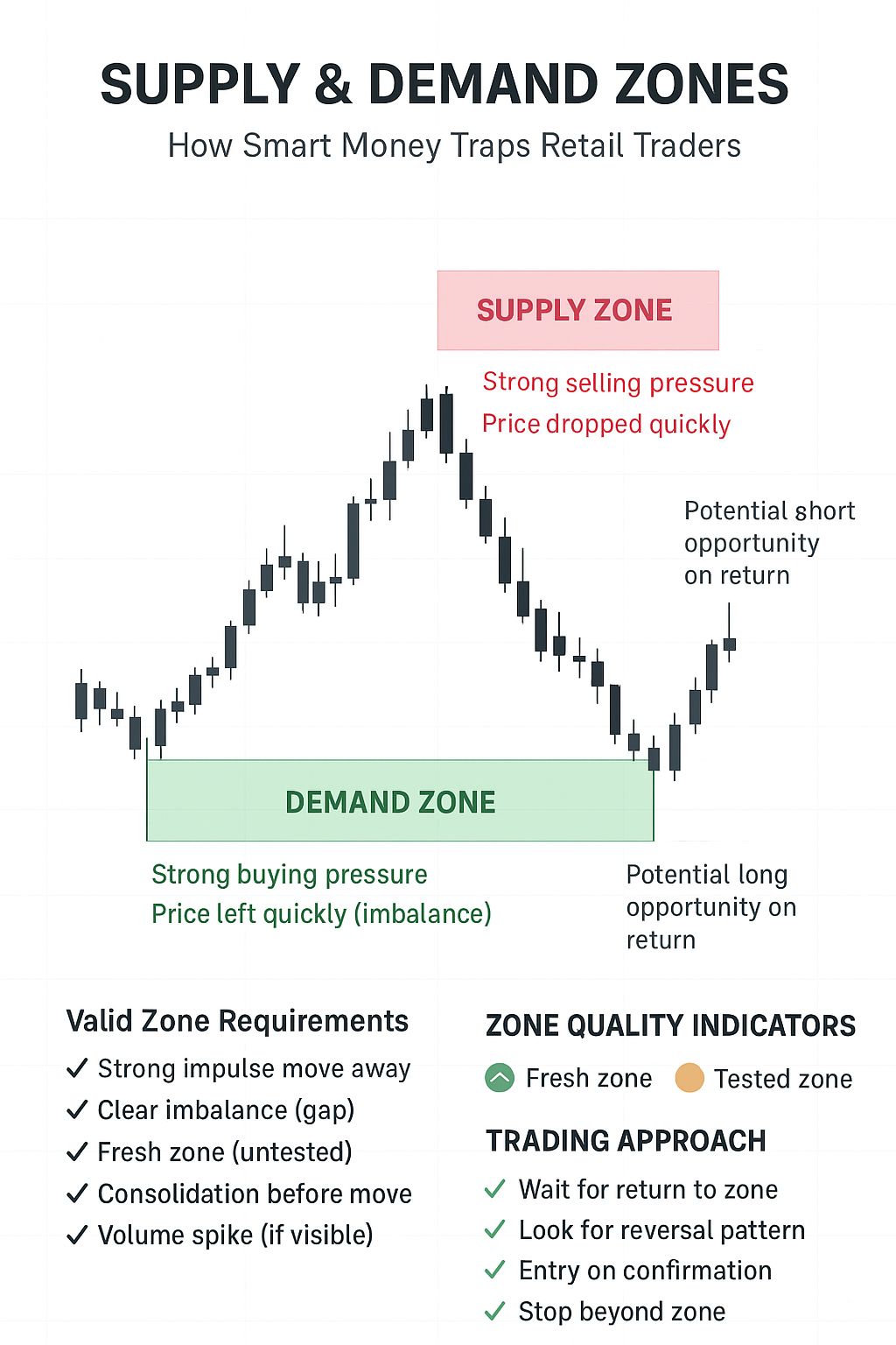 Supply and Demand Zones in Price Action